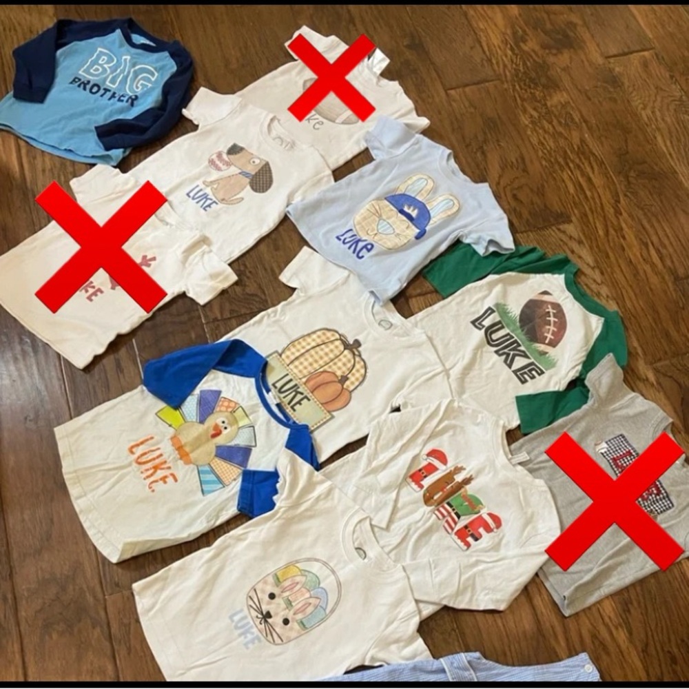 Huge Luke Name Bundle Shirts